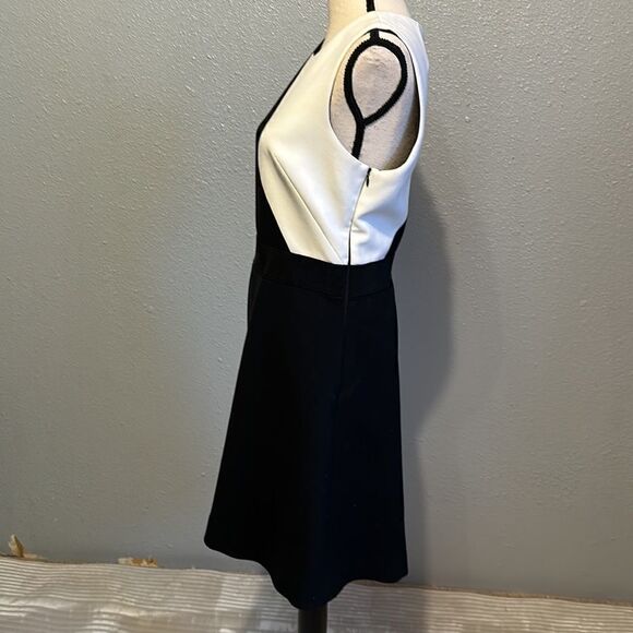 Milly women’s asymmetrical two-tone mini dress size 10 - Picture 5 of 14